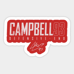 Calais Campbell Atlanta Elite Sticker